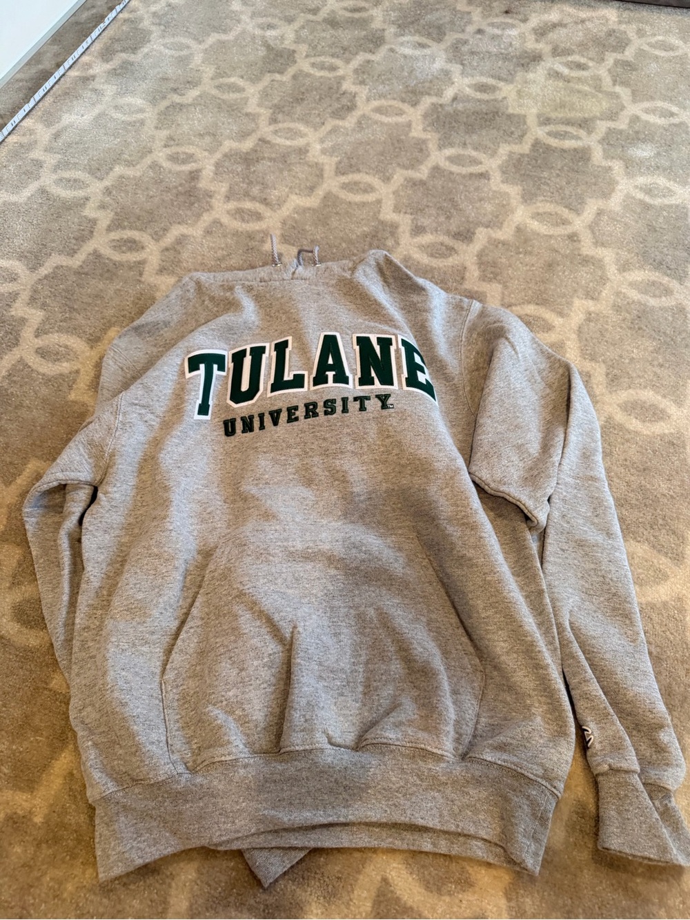Tulane University Gray Crewneck Sweatshirt